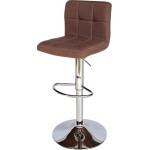 Bogdan Furniture Am Бар стол Калипсо-12 текстил -тъмно кафяв