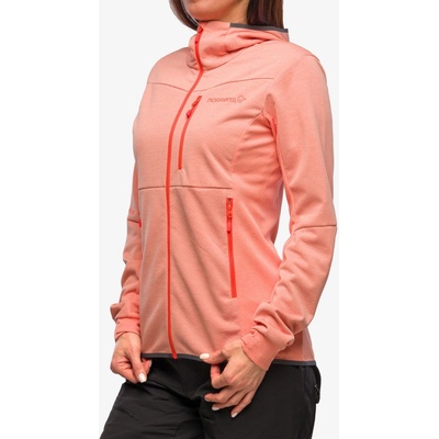 Norrona Falketind Warm2 Octa Hood orange alert