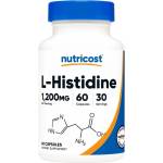 Nutricost L-Histidine 1200 mg [60 капсули]