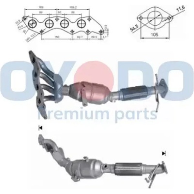 Oyodo Katalyzátor OYD 10N0143-OYO