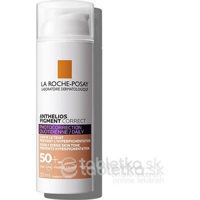 La Roche-Posay Anthelios Pigment Correct tónovaný krém Medium SPF50+ 50 ml
