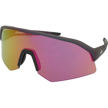 Alpina Слънчеви очила Alpina Sonic HR Q-Lite Black Purple Metalic Matt/Pink Mirror