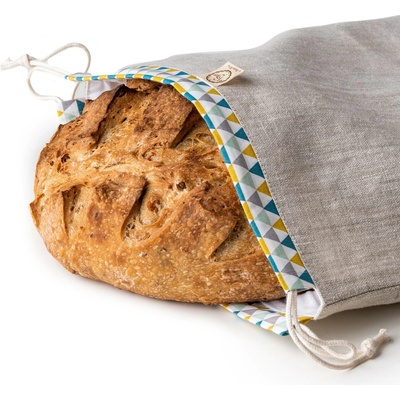 CHLEBOVKA - PYTLÍK NA CHLEBA REŽNÝ S TROJÚHELNÍČKEM BAGYDESIGN BAGYDESIGN