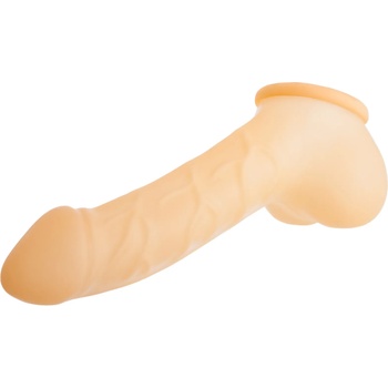 Image 1 of Toylie Latex Penis Sleeve Carlos 15cm Semitransparent