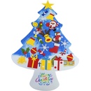 Vianočný plstený stromček farebný 100cm