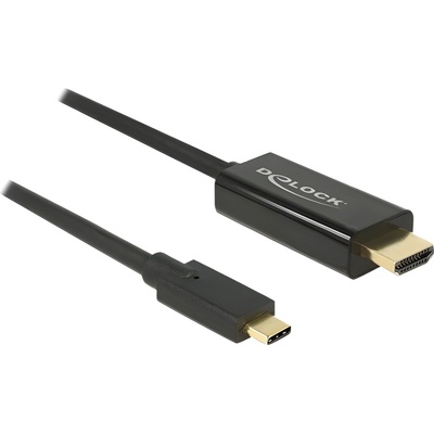 Delock 84844 Thunderbolt 3 USB C -> USB C (M / M), 0,5m, černý