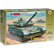 Zvezda Model Kit tank 3592 Russian Main Battle Tank T 80BV 1:35