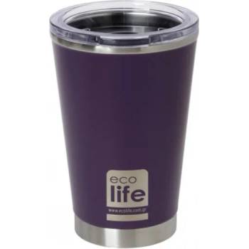 Image 1 of Ecolife Термос за кафе Dark Purple 370ml