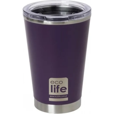 Ecolife Термос за кафе Dark Purple 370ml