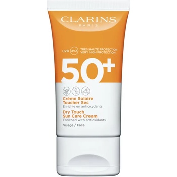 Clarins Dry Touch Sun Care Cream слънцезащитен крем SPF 50+ 50ml