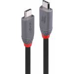 Lindy Кабел Lindy, от USB-C(м) към USB-C(м), 1.5m, 240W, черен (36957)
