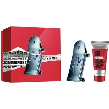 Carolina Herrera 212 Heroes комплект за мъже EDT 90 ml + душ гел 100 ml