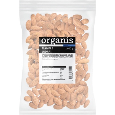 Organis Mandle jádra 1 kg