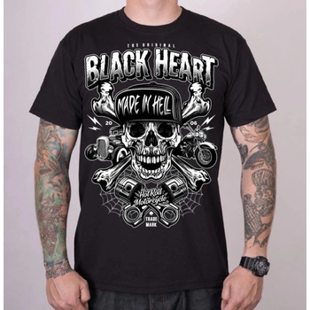 Black heart мъжка тениска black heart - sinner - ЧЕРНА - 12714
