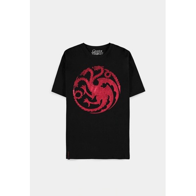 Game of Thrones GOT House Of The Dragon Women's Short Sleeved Black