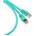 3M Пач кабел 3M VOL-6ASFL-L0.5T, RJ45, S-FTP, CAT6a, 0, 5м, тюркоаз (UU008073916)