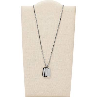 Fossil Мъжко колие fossil vintage casual - jf03996040 (jf03996040)