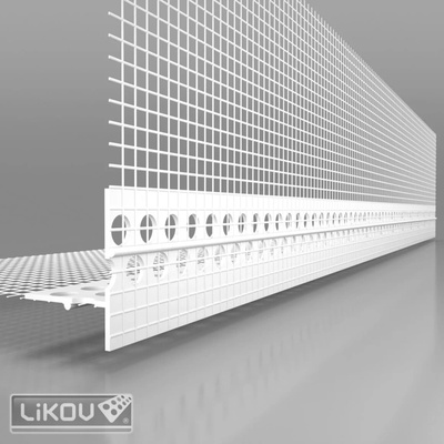 LIKOV LTU 2500/VERTEX/lišta s nepřiznanou okapnicí - malé balení 25m/bal. (10ks)