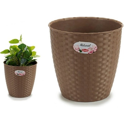VETRO PLUS RATTAN 24 cm světle hnedý