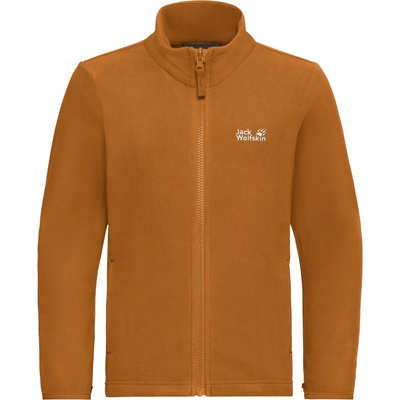 Jack Wolfskin Детско поларено яке Jack Wolfskin Kid's Taunus 100 Fullzip Fleece jacket - Autumn Leaves - размер 140 (EU) (703-6911-0114)