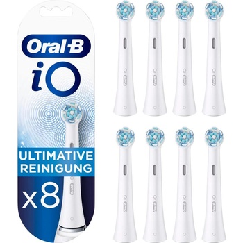 Oral-B Braun Oral-B iO Ultimative Cleaning 8 броя глава за електрическа четка за зъби, бял (Ultimat)