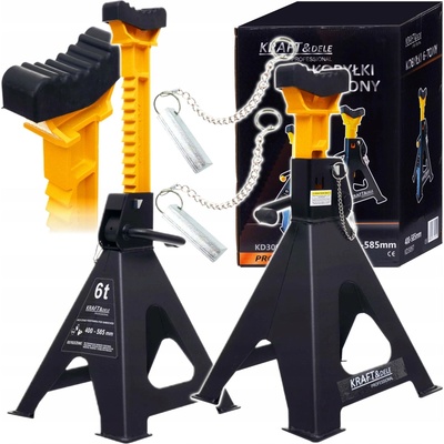 Kraft&Dele stavitelná podpěra pod auto 2 ks 6 t 400-585mm KD3097