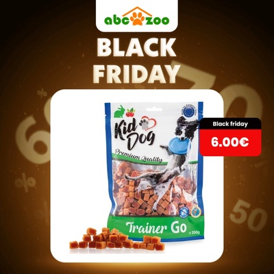KIDDOG TRAINER GO mini kocky s králikom a brusnicami 250 g
