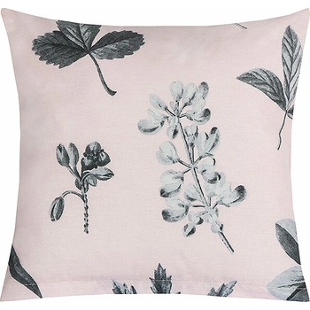 Bellatex louka šedá růžová 40 x 40 cm