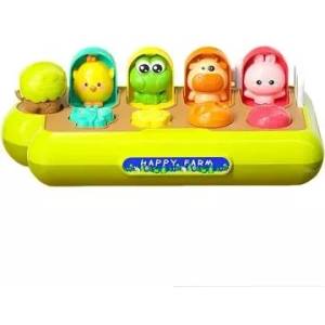 Man Yuk Toys Интерактивна играчка за бебета - „Скрий се, животинче, 30 см