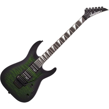 Image 1 of Jackson JS32Q DKA AH Transparent Green Burst