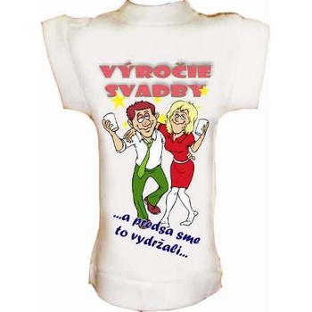 Tričko na fľašu VÝROČIE SVADBY
