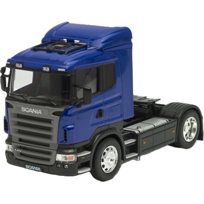Welly Метална играчка Welly - Влекач Scania R470, 1: 32, син (1DCTYWE07032625TRA)