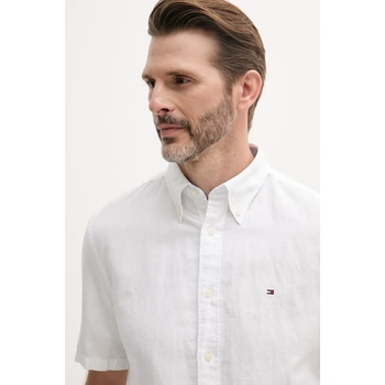 Tommy Hilfiger Риза с лен Tommy Hilfiger (MW0MW40703)