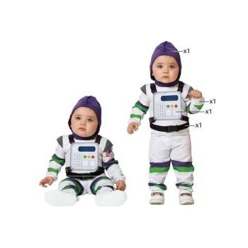 BigBuy Carnival Маскировъчен костюм за бебета Астронавт Размер 12-24 месеца