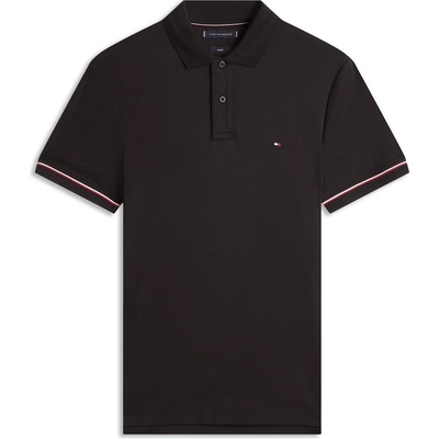Tommy Hilfiger Блуза с яка Tommy Hilfiger Men's LiquidTip Short Sleeve Polo Shirt - Black