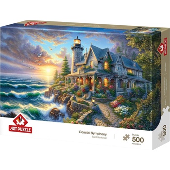 Art Puzzle Пъзел Art Puzzle от 500 части - Симфонията на залива (40507)