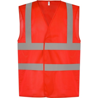 Yoko vesta HVW120 Hi-Vis síťovaná výstražná red