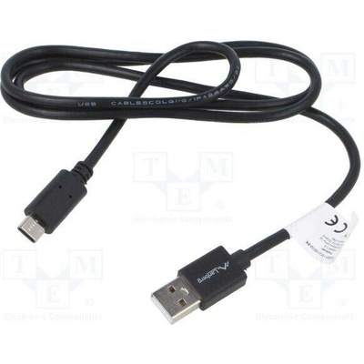 Lanberg CA-USBO-15CU-0010-BK USB-A - USB-C, 1m, černý