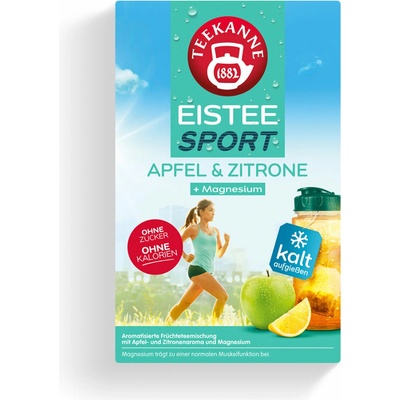 Teekanne Eistee Sport jablko citrón 18 x 2,5 g