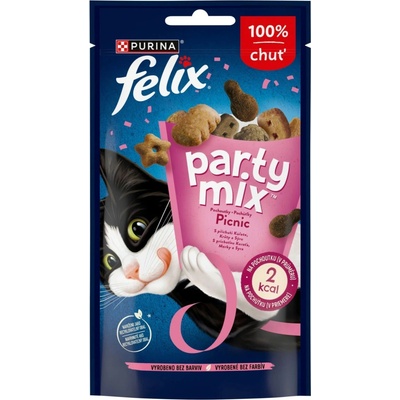 Felix party mix Picnic mix kuracie sýr a moriak 60 g
