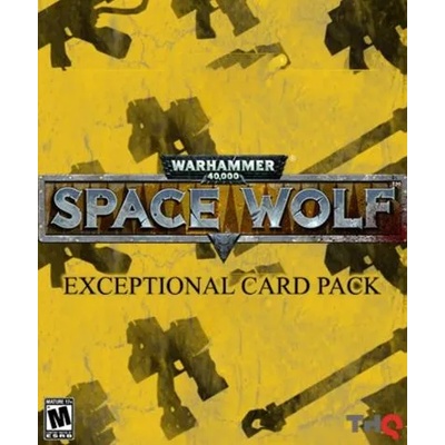 Игра Warhammer 40, 000: Space Wolf - Exceptional Card Pack за PC Steam, Електронна доставка