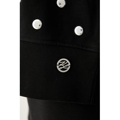 KARL LAGERFELD суичър дамски от памук (B3W20032)