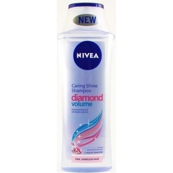 Nivea Diamond Volume šampón pro oslňující objem pro jemné vlasy bez lesku 250 ml