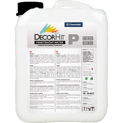 DECORHIT P - Hĺbkový penetračný náter 5 L