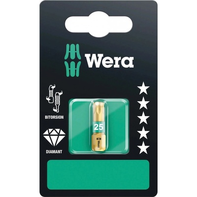 Bit TX25x25, TORX up. šestihran 1/4867/1 BDC SB, WERA, 134377