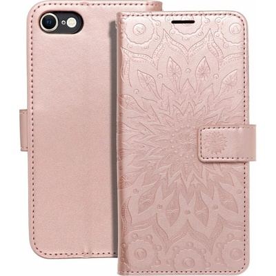 AppleMix Mezzo Puzdro typu kniha pre Apple iPhone 7 / 8 / SE 2020 / SE 2022 - mandala - ružové