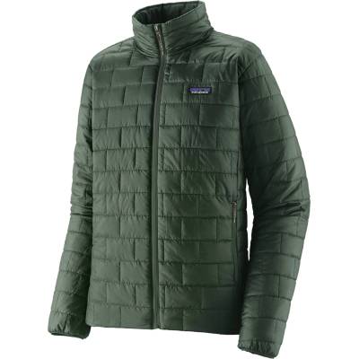 Patagonia Мъжко синтетично яке Patagonia Nano Puff Jacket Synthetic jacket - Treeline Green (004-6819-1014)