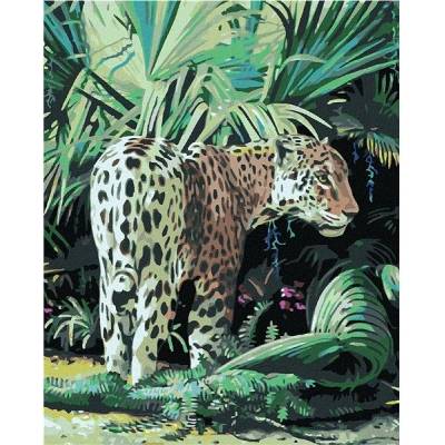 zuty Malování Podle Čísel Gepard D. Rusty Rust 40 x 50 Cm Plátno Rám