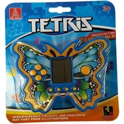 Elektronická hra Tetris Motýľ Modrý