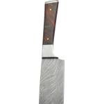 Chefsblade Кухненски нож - - кован - ръчна изработка - черен дамаск - cb 100018